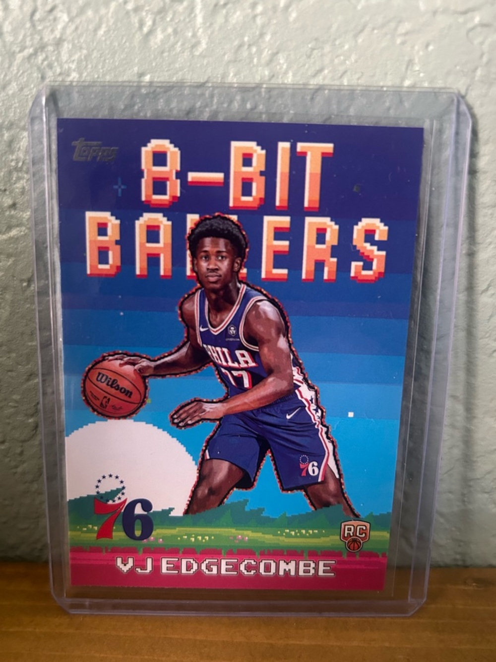 VJ Edgecombe 8 Bit Baller rookie card!